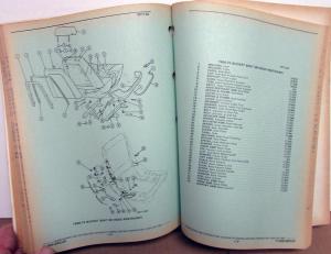 1968 69 70 71 1975 Cadillac Chassis Body Parts Book Set Eldorado DeVille Calais