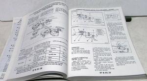 1984 Nissan Pick-up Truck Service Shop Repair Manual Model 720 Series