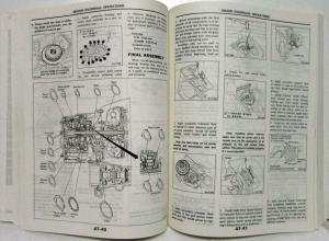 1985 Nissan Stanza Service Shop Repair Manual Model T11 Series