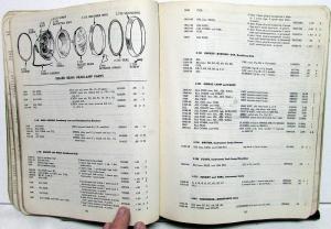 1929-1949 Chevrolet Dealer Master Parts Catalog Book Car Truck 6 Cylinder Woody