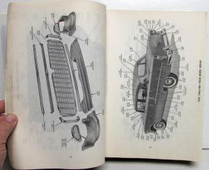 1929-1955 Chevrolet Dealer Parts & Accessories Catalog Book Car Truck Orig