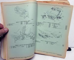 1953 1955 1959 1963 1967 70 71 81 Chevy Corvette Dealer Parts Illustration Book