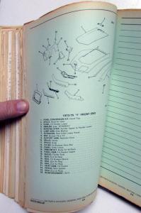 1953 1955 1959 1963 1967 70 71 81 Chevy Corvette Dealer Parts Illustration Book