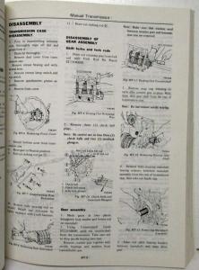 1981 Datsun 510 Service Shop Repair Manual Model A10 Series