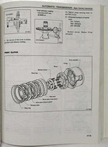 1981 Datsun 200SX Service Shop Repair Manual Model S110 Series