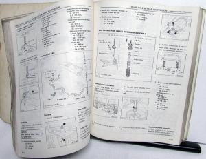 1983 Datsun 810 Maxima Service Shop Repair Manual Model 910 Series