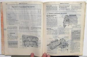 1969 Ford Truck Preliminary Shop Service Manual Original Dealer F-Series H/D 69