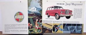 1962 Willys Jeep Universal Dispatcher Wagoneer Delivery Gladiator Sales Brochure