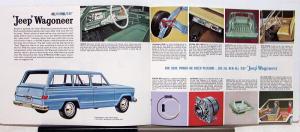 1962 Willys Jeep Wagoneer J-100 Sales Brochure