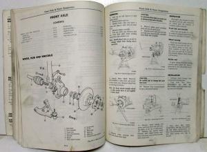 1978 Datsun Model F10 Series Service Shop Repair Manual