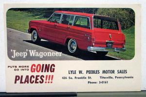 1963 Willys Jeep Wagoneer Going Places Sales Brochure