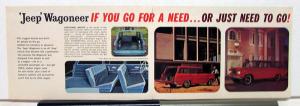 1963 Willys Jeep Wagoneer Going Places Sales Brochure