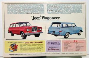 1963 Willys Jeep Wagoneer Going Places Sales Brochure