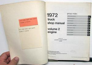 1972 Ford Truck Shop Service Manual Set Original Pickup H/D Bus F-Series 72