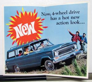 1965 Jeep Wagoneer Universal Tuxedo Park Mark IV Gladiator Sales Brochure