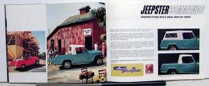 1966 Jeep Jeepster Commando Sales Brochure Original