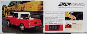 1966 Jeep Jeepster Commando Sales Brochure & Specifications Revised