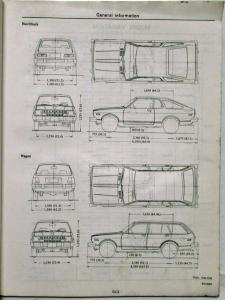 1980 Datsun Model 210 Series Service Shop Repair Manual Model B310 Series