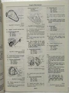 1980 Datsun 310 Service Shop Repair Manual Model N10 Series