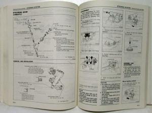 1980 Datsun 510 Service Shop Repair Manual Model A10 Series