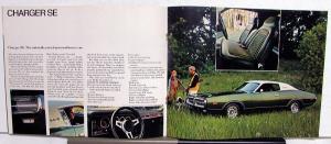 1972 Dodge Dart Challenger Coronet Charger Polara Monaco Sales Brochure Original