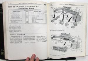 1974 Ford Truck Shop Service Manual Set Original Van Pickup H/D Bus F-Series 74