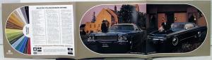 1973 Dodge Polara & Monaco Color Sales Folder Specs Equip Exterior Colors Orig