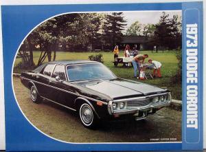 1973 Dodge Coronet Color Sales Folder Original Specs Equip Exterior Colors