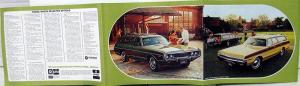 1973 Dodge Wagons Color Sales Folder Original Specs Equip Exterior Colors