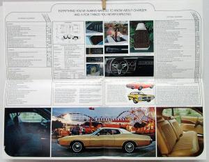 1974 Dodge Charger Color Sales Folder Original Specs Equip Exterior Colors