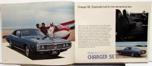 1974 Dodge Monaco Charger Coronet Dart Challenger Wagons Sales Brochure