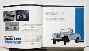 1968 Jeep Jeepster How Test Drive Experts Rate Sales Brochure