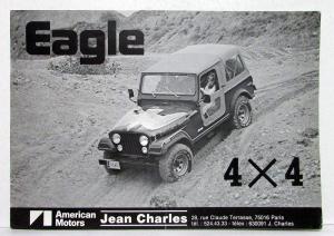 1976 Jeep Eagle Sales Brochure In French Text