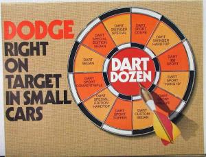 1975 Dodge Dart Special Ed Sport Swinger Hang 10 Convertriple Sales MAILER
