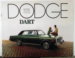 1975 Dodge Dart Special Ed Custom Swinger Sport Color Sales Brochure Original