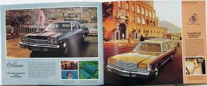 1975 Dodge Monaco Royal Brougham Wagon Color Sales Brochure Original