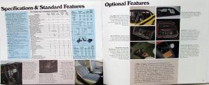 1975 Dodge Colt GT Corousel Hardtop Coupe Sedan  Wagon Sales Brochure Original