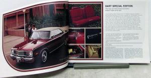 1975 Dodge Dart Coronet Charger Monaco Color Sales Brochure Original