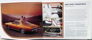 1975 Dodge Dart Coronet Charger Monaco Color Sales Brochure Original