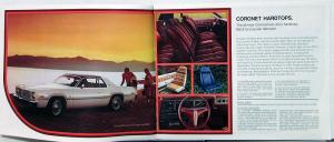 1975 Dodge Dart Coronet Charger Monaco Color Sales Brochure Original