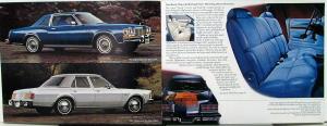 1978 Dodge Diplomat Color Sales Brochure Original
