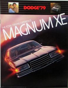 1979 Dodge Magnum XE Color Sales Brochure Original