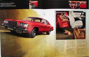 1979 Dodge Magnum XE Color Sales Brochure Original