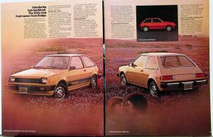 1979 Dodge Colt Color Sales Brochure Original