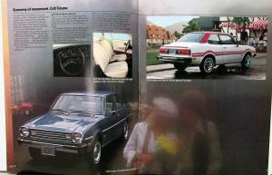 1979 Dodge Colt Color Sales Brochure Original