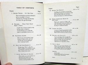 1958 Ford Dealer Hardback Book Truck Selling Salesmen's Guide Instruction