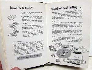 1958 Ford Dealer Hardback Book Truck Selling Salesmen's Guide Instruction