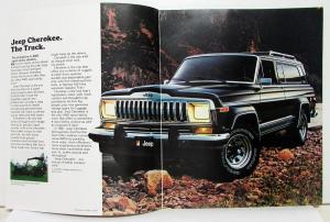 1981 Jeep Cherokee Sales Brochure