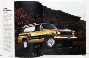 1981 Jeep Cherokee Sales Brochure