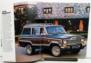 1981 Jeep Wagoneer Sales Brochure & Specifications